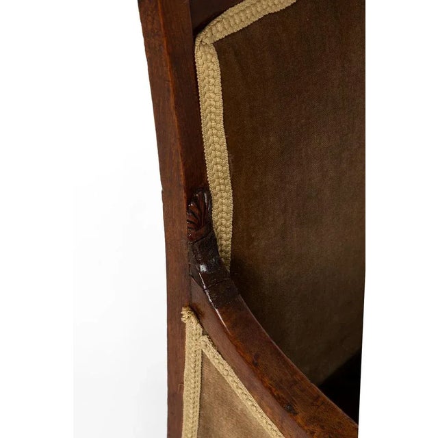 Regency Rosewood Library Armchair For Sale - Image 10 of 11