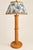 Mid-Century Italian Warm Honey Colored Pencil Reed Floor Lamp C. 1970's For Sale - Image 9 of 9