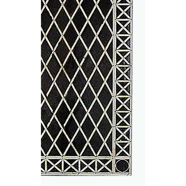 Early 20th Century Monumental Antique Window Grille - Beaux Arts Style For Sale - Image 5 of 9