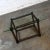 Late 20th Century Rectangular Jacobean Style Barley Twist Base & Glass Top End Table For Sale - Image 4 of 13