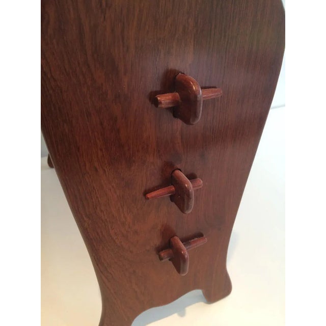 Scandinavian Teak Magazine Rack, Circa 1970 For Sale - Image 4 of 8
