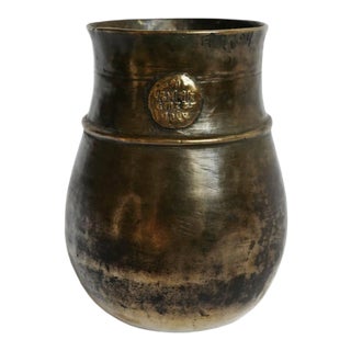 Vintage Bronze Mana Cup Nepal For Sale