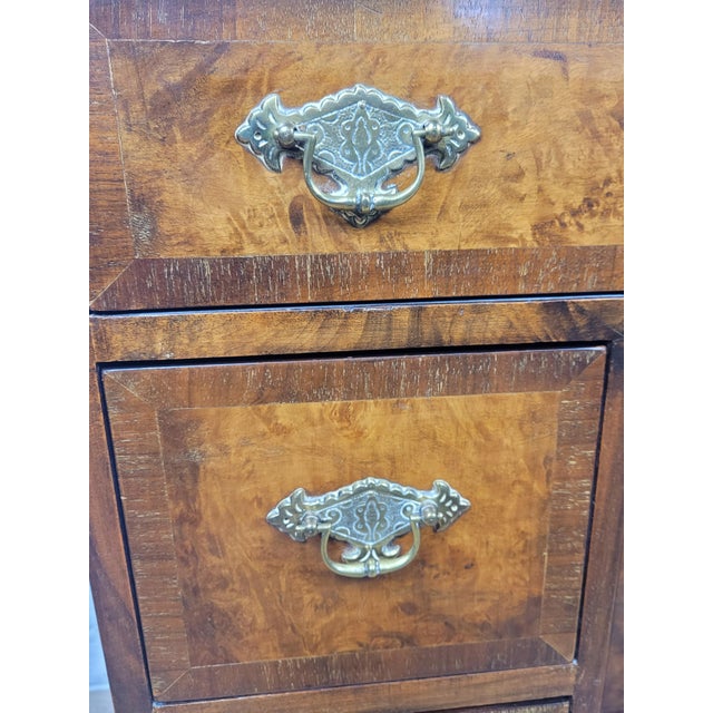 Brown Vintage Walnut Writing Desk, 1700s For Sale - Image 8 of 17