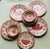 Johnson Bros "Old Britain Castles" Red Transferware Breakfast Set, 8 Pieces — C. 1980s, England For Sale - Image 18 of 18