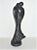 Vintage Mid 20th Century Ebony Wood Carving of Lovers Embracing For Sale - Image 12 of 12