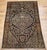 19th Century Persian Farahan Sarouk Rug, Hand-Knotted Wool, Floral Medallion Pattern, Ivory & Navy, 5x6 For Sale - Image 10 of 18