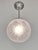Etablissements Leune - Auguste Heiligenstein A wonderful and very rare French art deco pendant light made around 1925. A...