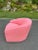 Pretty in Pink Barrel Swivel Chair For Sale - Image 9 of 12