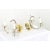 French French Vintage Brass and Crystal Wall Sconces - A Pair For Sale - Image 3 of 12