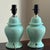 Light Green Late-20th Century Ceramic Ginger Jar Table Lamps — A Pair For Sale - Image 8 of 12
