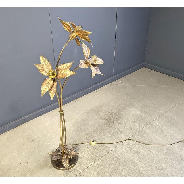 Flower Floor Lamp by Willy Daro, 1970s For Sale - Image 9 of 17