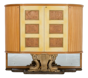 Vintage Bar Cabinet by Osvaldo Borsani, 1930