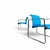 1960s 1960s Turquoise Mohair & Chrome Tubular Chairs by Peter Protzman for Herman Miller- Set of 2 For Sale - Image 5 of 6