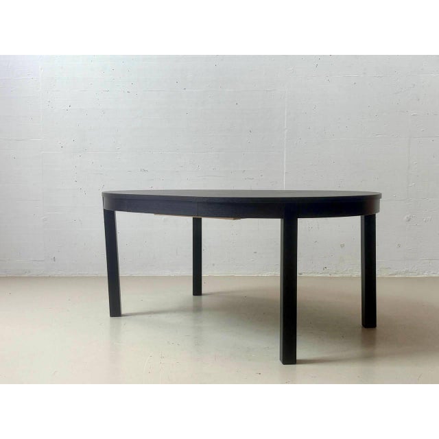 Bjursta Extendable Dining Table in Black-Brown from Ikea For Sale - Image 14 of 16