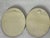 Lovely pair of original oil paintings in oval wood frames.