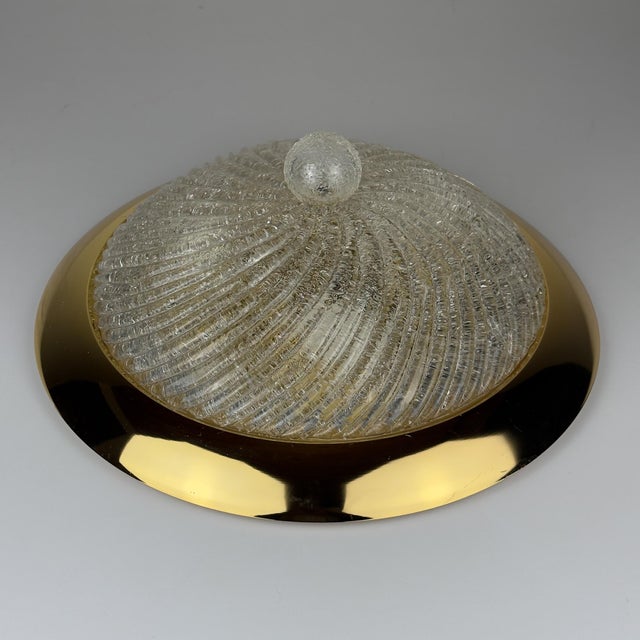 Vintage Murano Ceiling Lamp, Italy 1980s For Sale - Image 12 of 18