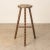 1950s 1950s Tall French Wood Tripod Stool For Sale - Image 5 of 9