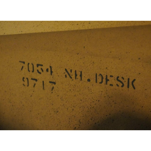 High End Vintage Rustic Southwestern Cowboy Style 56" Writing Desk 7054 For Sale - Image 12 of 12