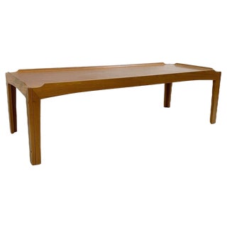 Wooden Coffee Table, Denmark, 1960s For Sale