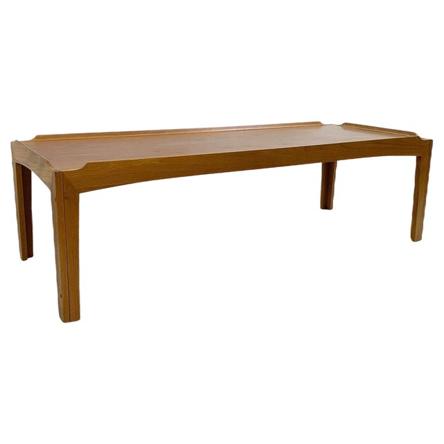 Wooden Coffee Table, Denmark, 1960s For Sale