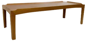 Wooden Coffee Table, Denmark, 1960s