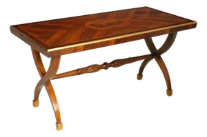 Coffee Table in Walnut by Permanente Cantù for La Permanente Mobili Cantù, 1950s