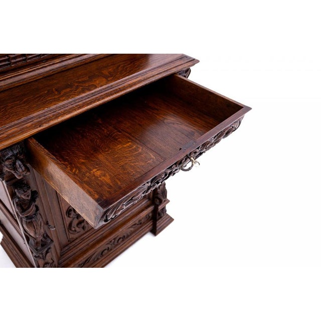 Western European Cabinet, 1880 For Sale - Image 4 of 11