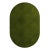 Tapis Oval Avocado #16 Rug by TAPIS Studio For Sale - Image 4 of 4