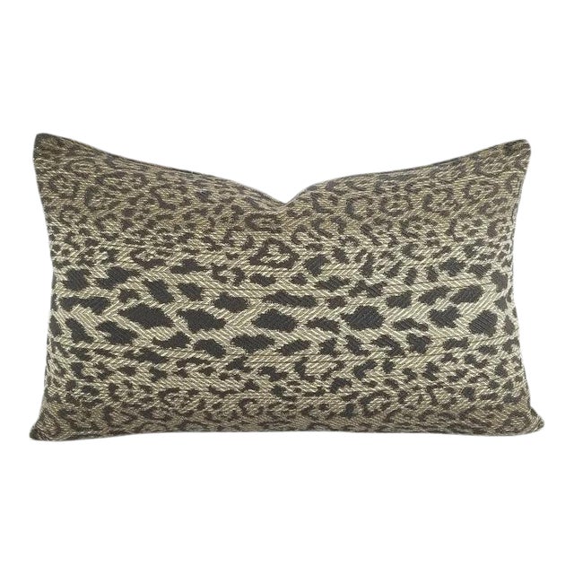 Pindler Lynx In Greystone Lumbar Pillow Cover 12 X 20 Gray