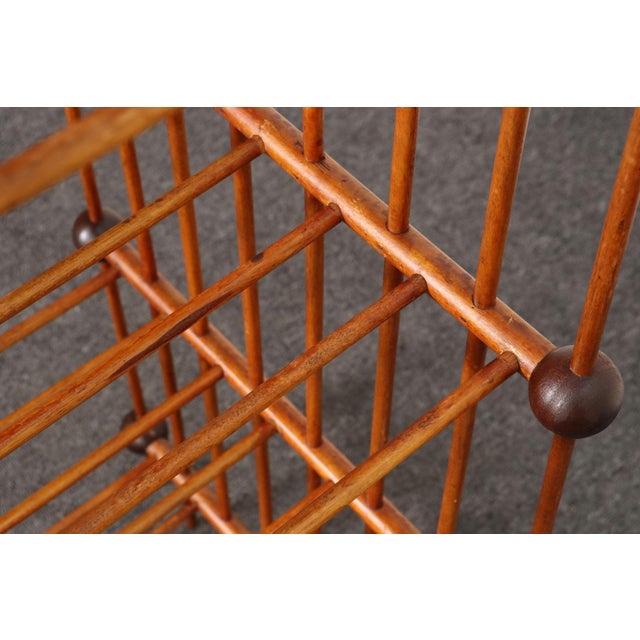 Folk Art Whimsy Stick and Ball Spindle Shelf / Etagere For Sale - Image 14 of 14