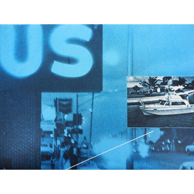 Jacques Monory, American Dream, Original Signed Silkscreen Print For Sale - Image 4 of 5