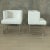 Metal White Armchairs, 1960s, Set of 4 For Sale - Image 7 of 17