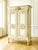 Louis XV–Style Armoire in Antique Cream & Gold Finish. French Elegance Reborn For Sale - Image 12 of 14
