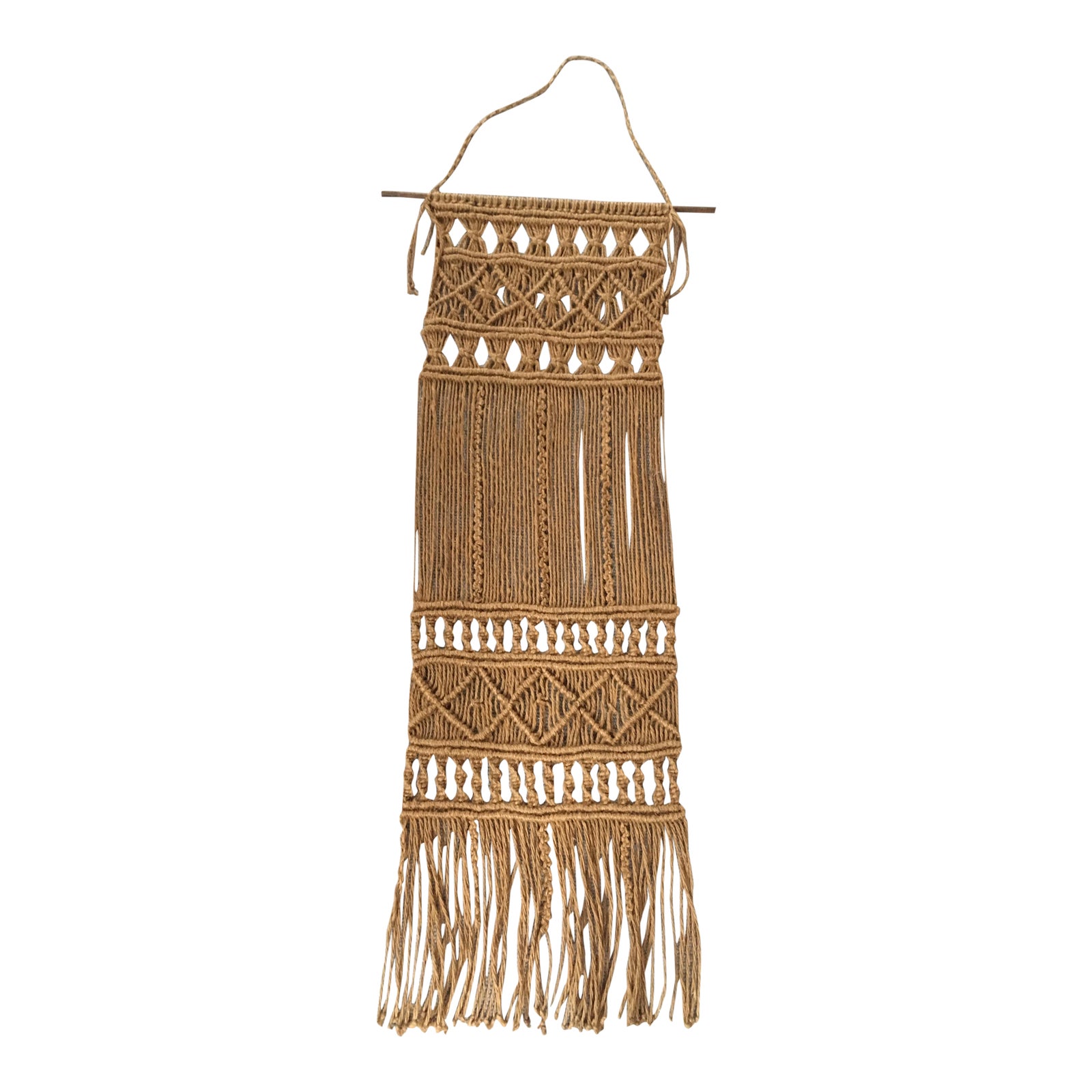 1960s Macrame Wall Hanging Chairish