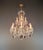 Vintage Venetian Style Klassik Crystal Chandelier With Purple Crystal Drops For Sale - Image 4 of 9