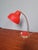 Gold Articulated Desk Lamp in Red Lacquered Metal, 1950s For Sale - Image 8 of 13