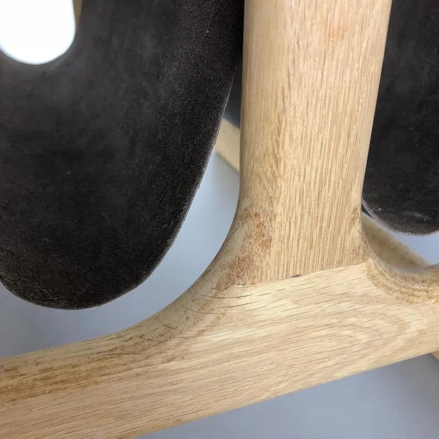 Minimalistic Danish Oak Wood Magazine Rack from Salin Møbler, 1970s For Sale - Image 12 of 15