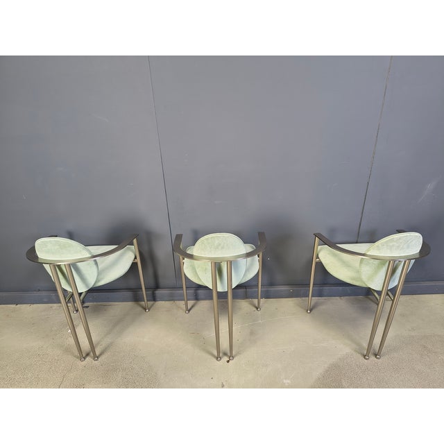 Vintage Dining Chairs from Belgo Chrom, 1980s, Set of 6 For Sale - Image 12 of 18