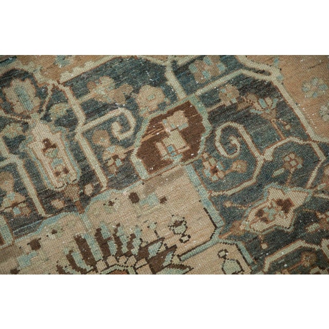Textile Vintage Distressed Baktiari Carpet - 6'11" x 9'8" For Sale - Image 7 of 12
