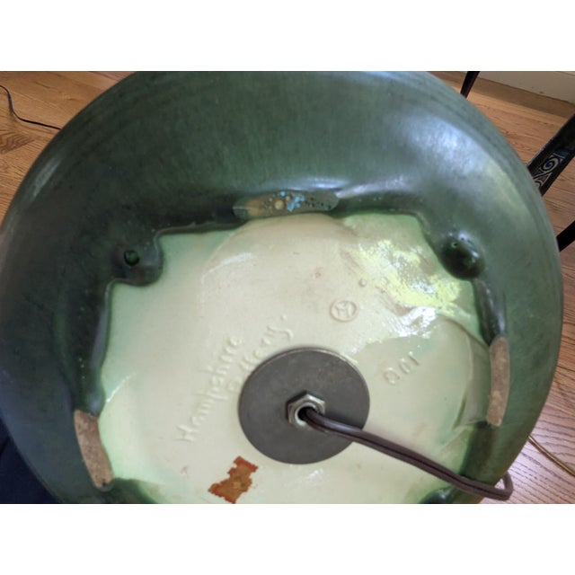 Early 20th Century Hampshire Ceramic Lamp For Sale - Image 9 of 9