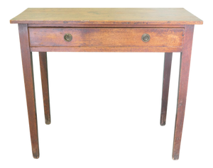 Antique Oak Writing Table, 1800s
