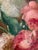 Antique Oval Floral Oil Painting For Sale In Los Angeles - Image 6 of 14