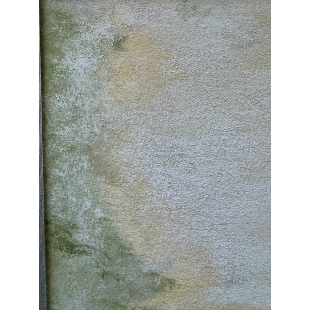 Contemporary Abstract Pastel on Paper, Framed For Sale - Image 4 of 9