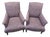 Reupholstered Mitchell Gold Club Chairs For Sale