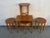 A striking set of mid-century modern teak nesting tables, attributed to Danish designer Poul Hundevad and dating to the...