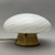 White Murano Glass Table Lamp, 1970s For Sale - Image 4 of 13