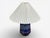 Mid-Century Modern Italian Modern, Table Lamp, Cobalt Blue Ceramic, Italy, 1960s For Sale - Image 3 of 9