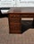 Edwardian Oak Twin Pedestal Desk For Sale - Image 5 of 11