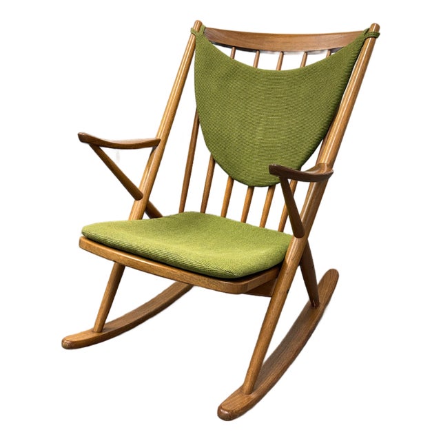 Frank Reenskaug for Bramin Mobler Rocking Chair, Circa 1960s For Sale