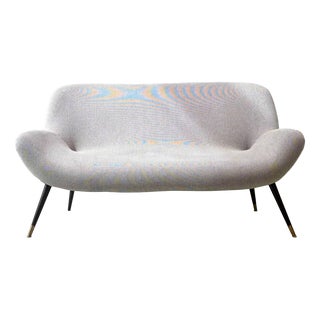 Mid-Century Two-Seater Sofa, 1950s For Sale